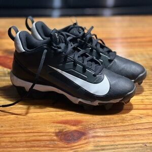 Nike Alpha Black and White Cleats